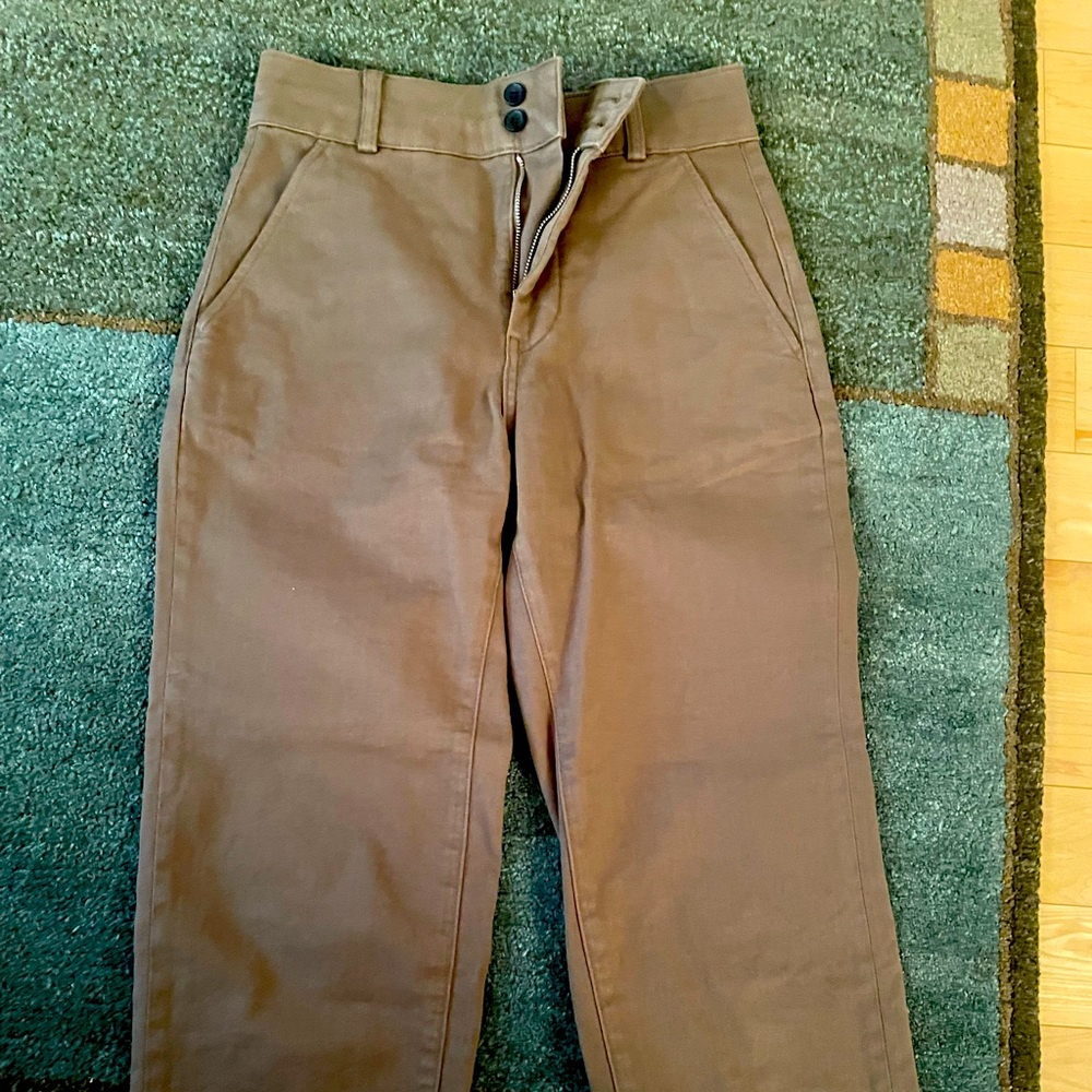Everlane-Organic straight-leg pant (never worn)